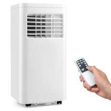 Load image into Gallery viewer, 8000 BTU Portable Air Conditioner 3-in-1 AC Unit with Cool Dehum Fan Sleep Mode-White