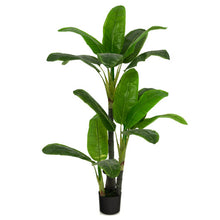 Load image into Gallery viewer, 5 Feet Artificial Tree with 18 Large Leaves