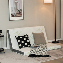 Load image into Gallery viewer, Queen 3 Inch Tri-fold Memory Foam Floor Mattress Topper Portable with Carrying Bag-L