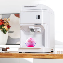Load image into Gallery viewer, 460W Snow Cone Maker Machine Shaver Adjustable-White
