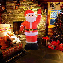 Load image into Gallery viewer, 8 Feet Inflatable Christmas Xmas Santa Claus Decoration