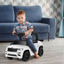 Load image into Gallery viewer, Kids Ride On Car with Steering Wheel-White