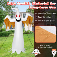 Load image into Gallery viewer, 6 Feet Halloween Inflatable Ghost Quick Blow up Halloween Décor with LED Lights
