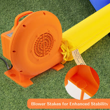 Load image into Gallery viewer, 0.5HP/0.7HP/1.0HP Air Blower for Inflatables with 25 feet Wire and GFCI Plug-0.5HP