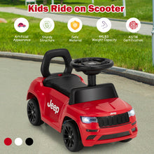 Load image into Gallery viewer, Kids Ride On Car with Steering Wheel-Red