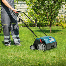 Load image into Gallery viewer, 1400 W 13" Electric Scarifier and Lawn Dethatcher with Collection Bag