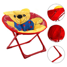 Load image into Gallery viewer, Set of 4 Kids Saucer Moon Chair With Animal Prints