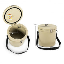 Load image into Gallery viewer, 13 Quart Portable Ice Cooler with Strap 18 Cans