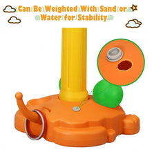 Load image into Gallery viewer, Adjustable Kids 3-in-1 Basketball Hoop Set with Balls