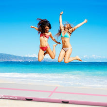 Load image into Gallery viewer, 15FT Air Track Inflatable Gymnastics Tumbling Mat -Pink