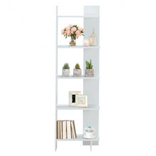 Load image into Gallery viewer, 5-tier Freestanding Decorative Storage Display Bookshelf