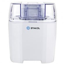 Load image into Gallery viewer, 1.6 Quart Automatic Ice Cream Maker Freezer Dessert Machine-White