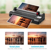 Load image into Gallery viewer, 13" Hot and Cold Paper Trimmer with Corner Rounder and 25 Pouches-Black