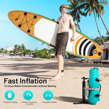 Load image into Gallery viewer, 10' Inflatable Stand up Paddle Board Surfboard SUP with Bag
