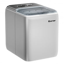 Load image into Gallery viewer, 44 lbs Portable Countertop Ice Maker Machine with Scoop-Silver
