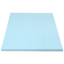 Load image into Gallery viewer, 4" Gel Injection Memory Foam Mattress Top Ventilated Mattress Double Bed-King Size
