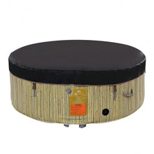 Load image into Gallery viewer, 4 Persons Portable Heated Bubble Massage Spa-Beige