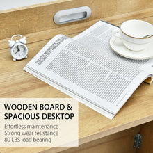 Load image into Gallery viewer, Folding Space Saving Computer/ Laptop Desk Table Workstation with Handle