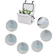 Load image into Gallery viewer, 20QT Handle Lockable Fishing Camping Cooler Ice Chest