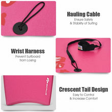 Load image into Gallery viewer, Lightweight Bodyboard Surfing with Leash EPS Core Boarding IXPE-L