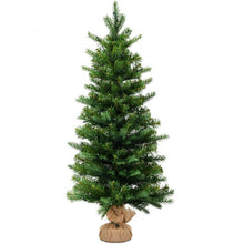 Load image into Gallery viewer, 3' Tabletop Battery Operated Christmas Tree with LED lights