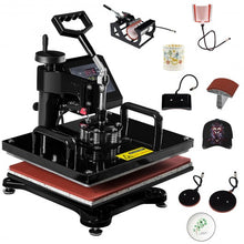 Load image into Gallery viewer, 6 in 1 Digital Transfer Heat Press Machine