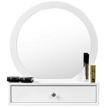 Load image into Gallery viewer, Makeup Dressing Wall Mounted Vanity Mirror with 2 Drawer