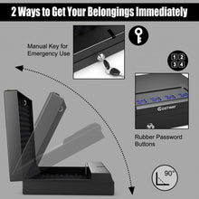 Load image into Gallery viewer, Gun Security Safe Quick-Access Firearm Safety Device with Keypad/Key Access