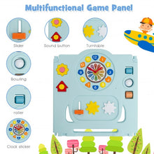 Load image into Gallery viewer, 16-Panel Foldable Baby Safety Play Yard Playpen with Lockable Gate