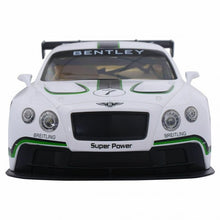 Load image into Gallery viewer, 1/14 Bentley Licensed Electric Radio RC Car w/ Lights-White