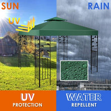 Load image into Gallery viewer, 10' x 10' 2-Tier 3 Colors Patio Canopy Top Replacement Cover-Green