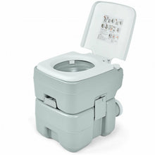 Load image into Gallery viewer, 5.3 Gallon 20 L Portable Potty Commode for RV Camping Indoor Outdoor