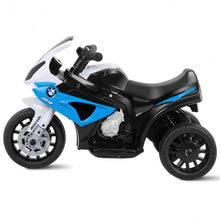 Load image into Gallery viewer, 6V Kids 3 Wheels Riding BMW Licensed Electric Motorcycle-Blue