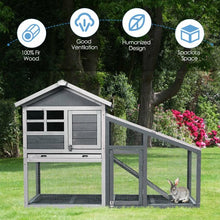 Load image into Gallery viewer, Large Wooden Chicken Coop for Indoor & Outdoor Use