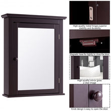Load image into Gallery viewer, Bathroom Wall Mounted Storage Mirror Medicine Cabinet