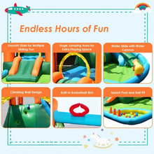 Load image into Gallery viewer, Kids Inflatable Bounce House with Blower