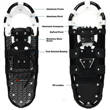 Load image into Gallery viewer, Lightweight Aluminum All Terrain Snow Shoes with Bag-L