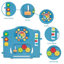 Load image into Gallery viewer, 16 Panel Activity Center Baby Playpen with Gate
