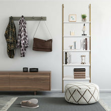 Load image into Gallery viewer, 5-Tier Metal Frame Ladder Shelf -Golden