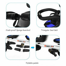 Load image into Gallery viewer, Twins Kids Baby Tricycle With Safety Double Rotatable Seat-Blue