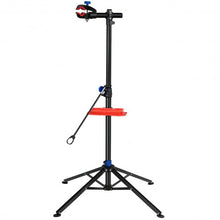 Load image into Gallery viewer, Pro Bike Adjustable 41" To 75'' Cycle Bicycle Rack Repair Stand w/ Tool Tray Red