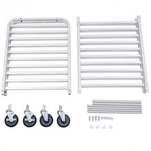 Load image into Gallery viewer, 26" x 20" x 70" 20 Sheet Aluminum Pan Rolling Bakery Rack