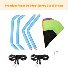 Load image into Gallery viewer, 37� Hexagon Tree Kids Swing with Adjustable Hanging Rope-Colorful