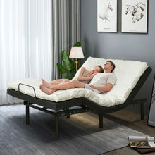 Load image into Gallery viewer, Adjustable Electric Bed Frame with Massage Remote Control