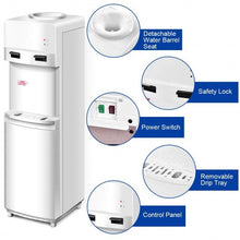 Load image into Gallery viewer, 5 Gallon Compressor Top Loading Cold Hot Water Dispenser