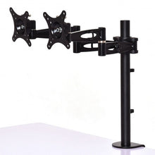 Load image into Gallery viewer, Adjustable Monitor Mount for Dual LCD Flat Screen Monitor
