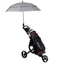 Load image into Gallery viewer, Foldable 3 Wheel Golf Pull Push Cart Trolley
