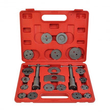 Load image into Gallery viewer, 22pc Universal Caliper Tool Kit Case Wind Back Disc Brake Pad Piston Compressor