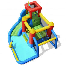 Load image into Gallery viewer, Inflatable Bounce House Splash Pool with Water Climb Slide Blower included
