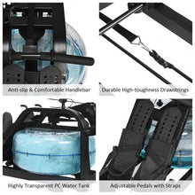 Load image into Gallery viewer, Adjustable Resistance Health Fitness Water Rowing Machine